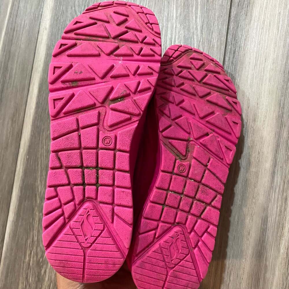 Skechers Women's Street Uno - Night Shades Hot Pink Casual Sneakers - Picture 5 of 5